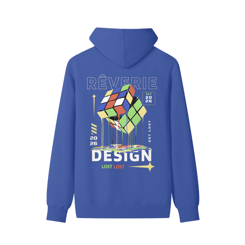 Rêverie Rubix-Cube Design Hoodie