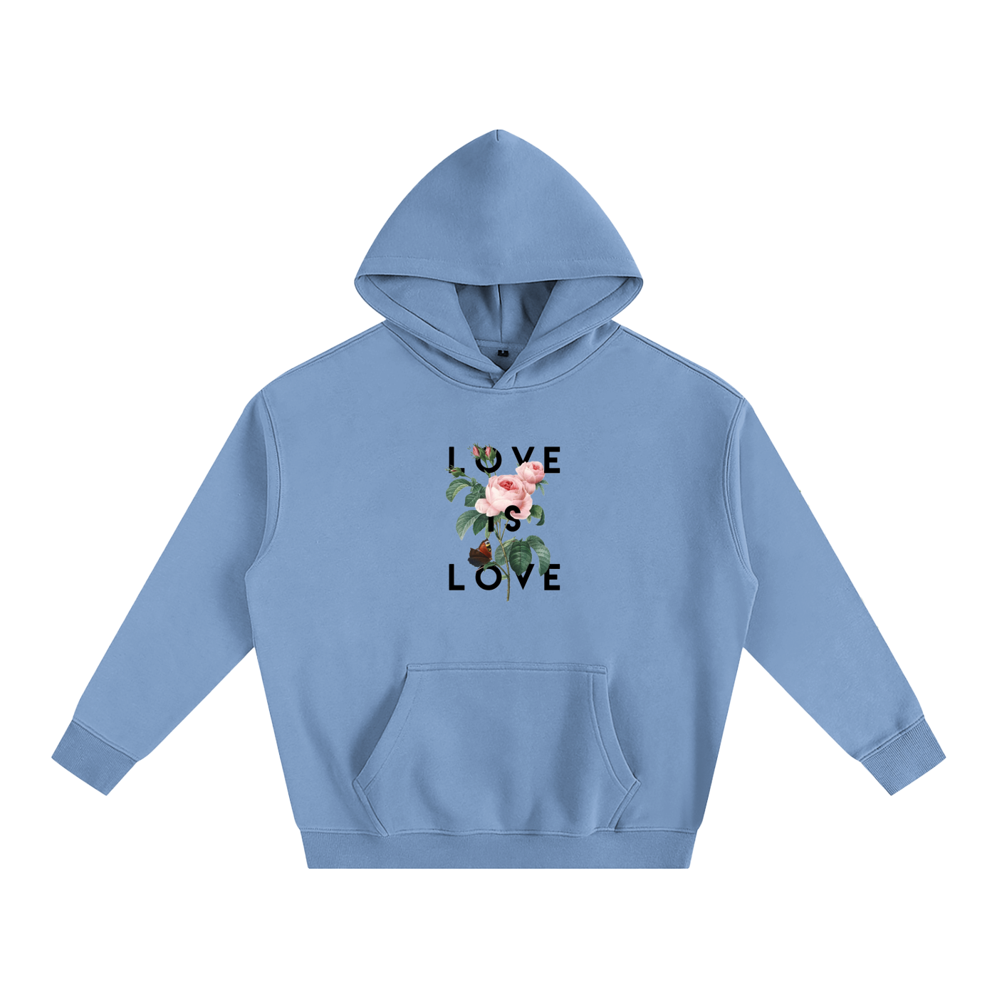 Oversize Love is Love Hoodie